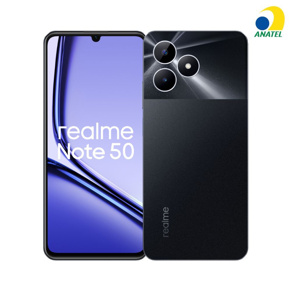 Celular realme Note 50 Dual SIM RAM-Bateria 5000mh COM CERTIFICAÇÃO ANATEL - Mobile & Gadgets