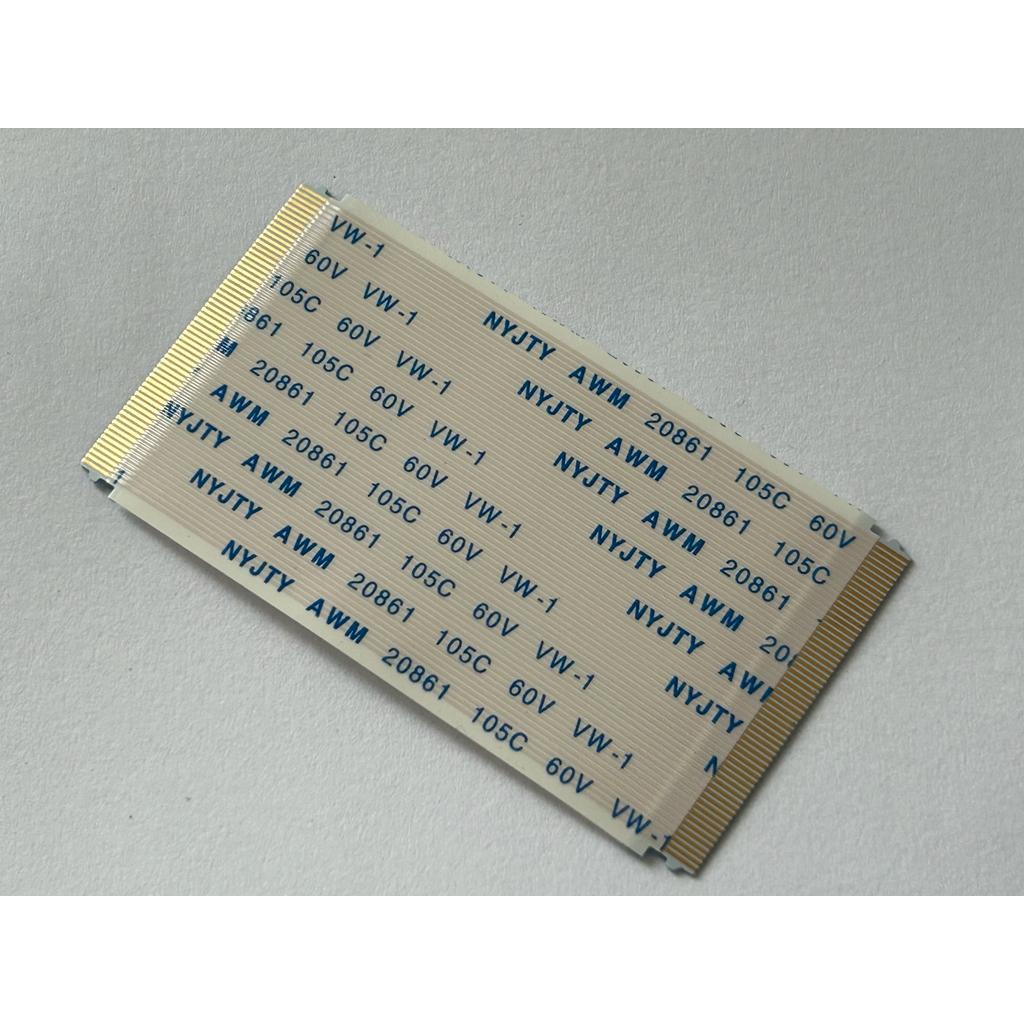 Cabo Flat Tv Led Philips 43 43pfg5813/78 Lvds 60 Vias 6cm 3cm largura com travas nos 04 cantos
