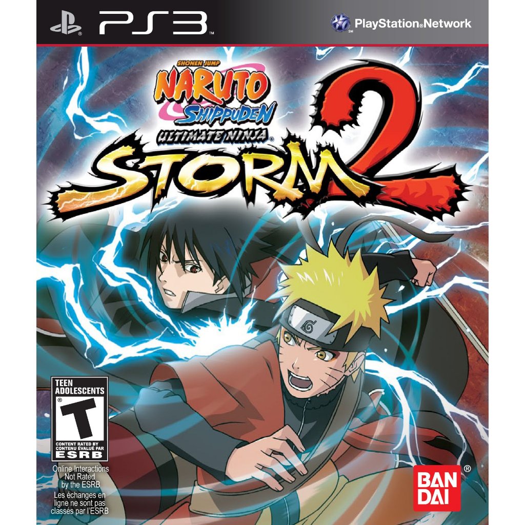 NARUTO SHIPPUDEN  ULTIMATE NINJA STORM 2 -  PS3 -  JOGO ORIGINAL - MÍDIA FÍSICA
