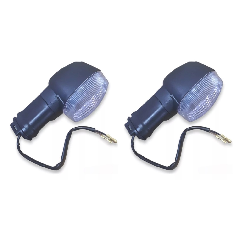 Par de Piscas Sinaleira setas Moto Yamaha Factor 150 2009 Ate 2015 Cristal