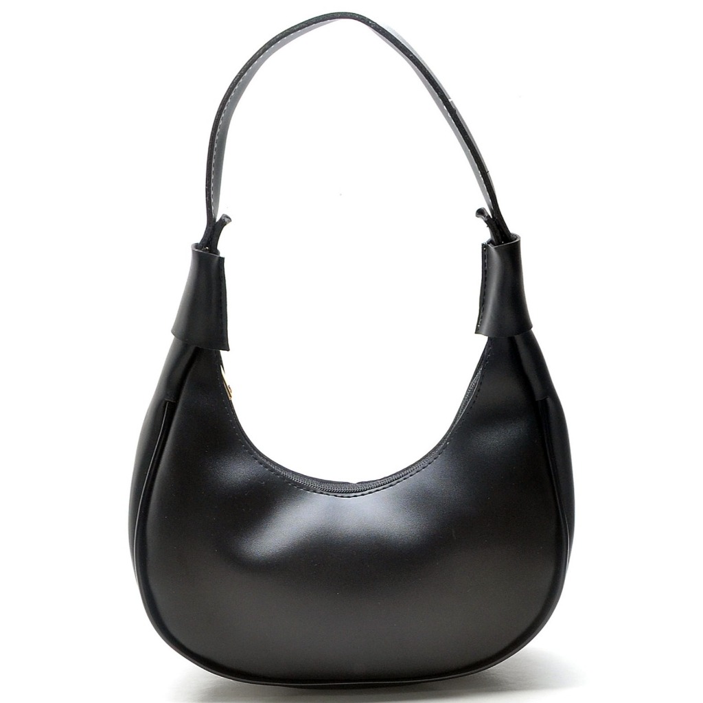 Bolsa Feminina Meia lua Baguete Salton de Ombro em Courino — imagem 2 de 2