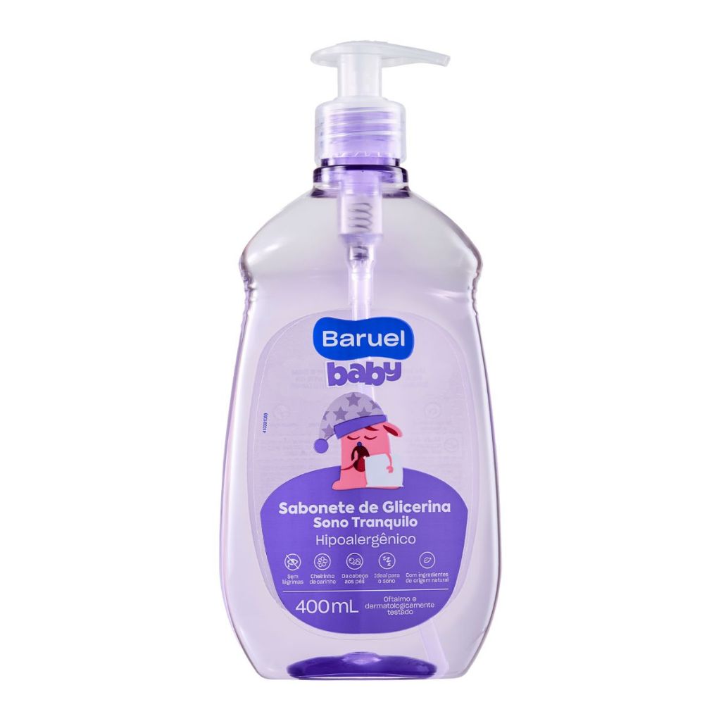 Sabonete Liquido Sono Tranquilo Baruel Baby 400ml - Beauty