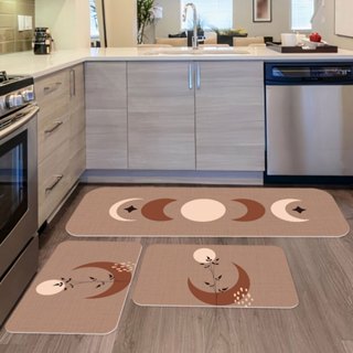 KIT 03 TAPETES PARA COZINHA ANTIDERRAPANTE - ABSTRATOS em Oferta na Shopee