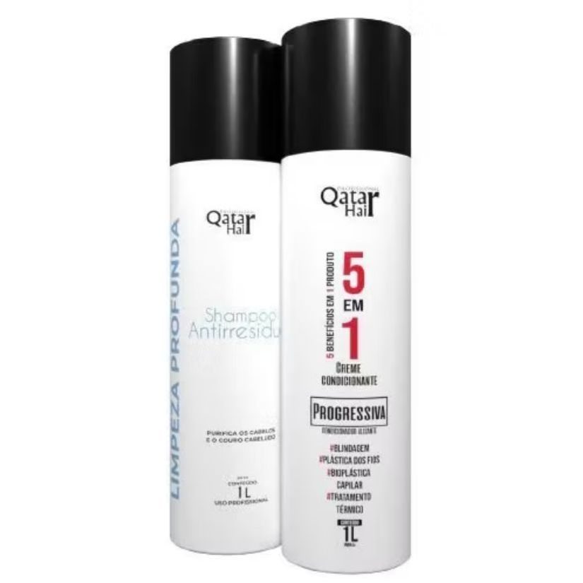 Troia Hair Escova Progressiva 5 Em 1 Kit Completo