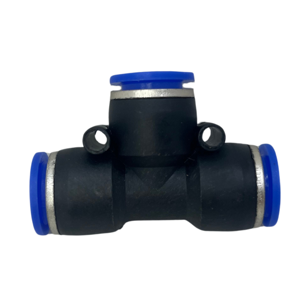Conexão Pneumática União Em T 12mm ( Tee ) -  Kit 04 Peças