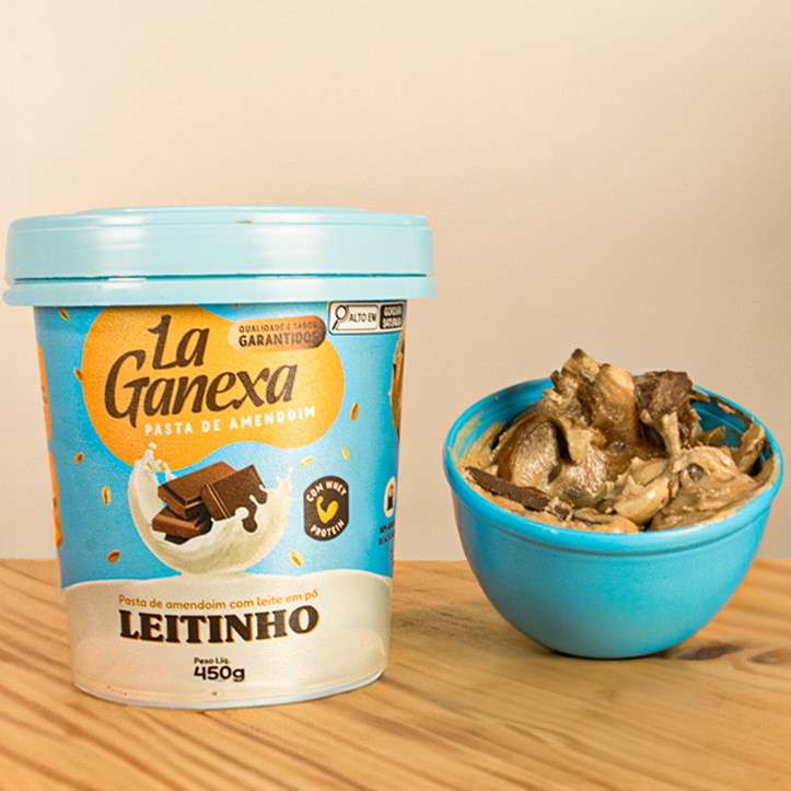 Pasta de Amendoim 450g Zero Açúcar - La Ganexa - Food & Beverages