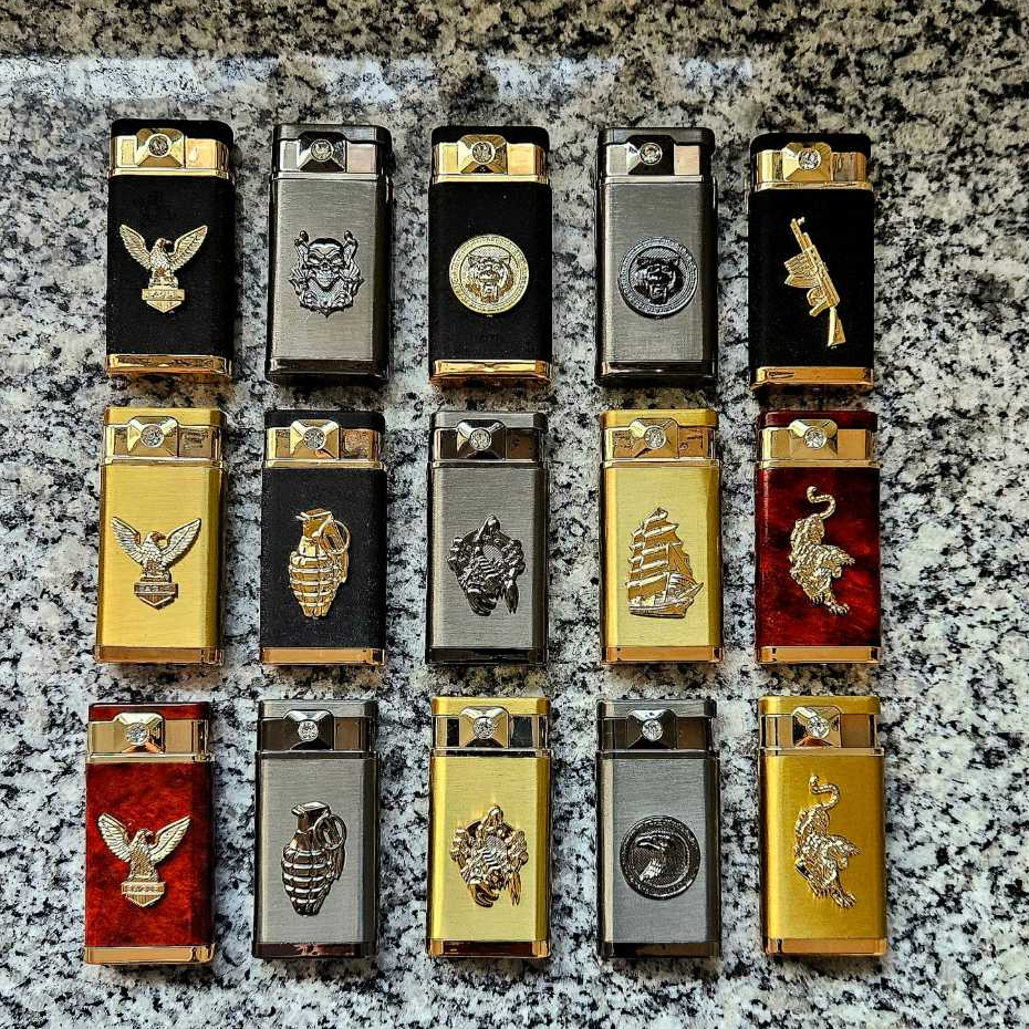 Acendedor Mini Maçar com vários modelos（ nao vem com a carga,sem gas） em Oferta na Shopee