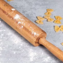 Rolo para Abrir Massa Rolo de Pizza Pão Rolo de Madeira Rolo Culinário Rolo Pizza Macarrão Pastel