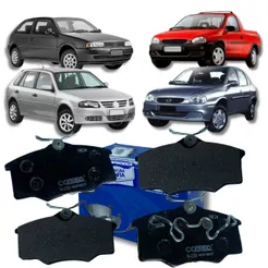Pastilha Freio Cobreq Gm Corsa Kadett Ipanema Corsa Pickup