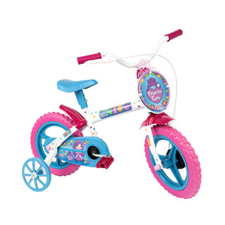 Bicicleta Aro 12 Infantil Princesa Tiara Styll rosa para menina