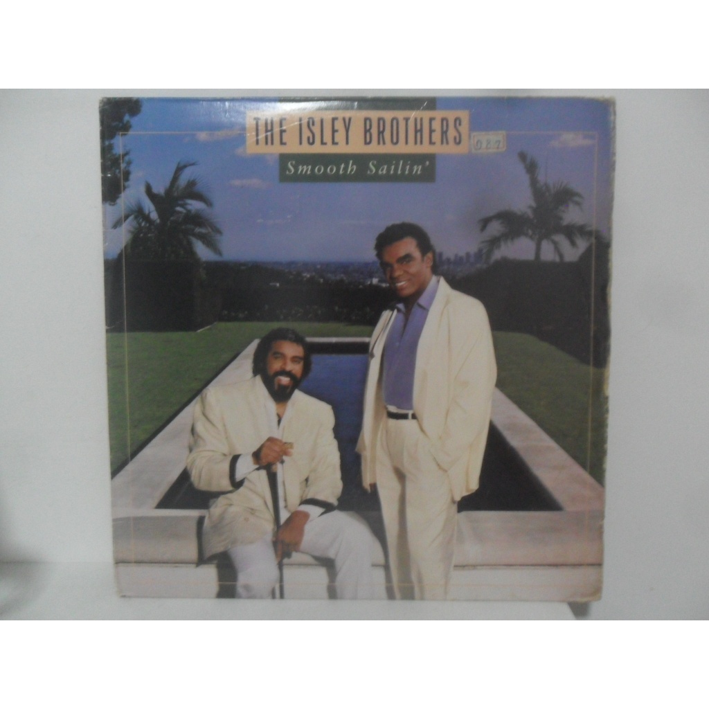 THE ISLEY BROTHERS = SMOOTH SAILIN'; LP/ VINIL COM ENCARTE