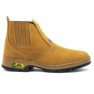 Botina Masculina Bota Couro Legítimo Agriculture Agro Confortável em Oferta na Shopee