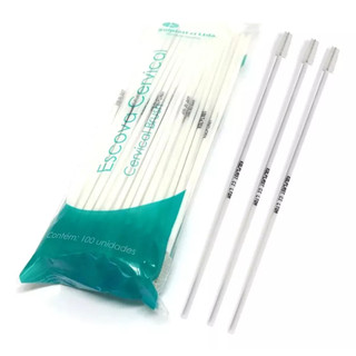 Escova Cervical Kolplast Pacote Com 100 Unidades