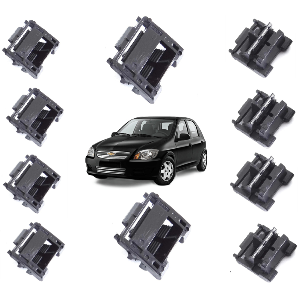 10 Presilha Friso Teto Celta Corsa Wagon Classic Prisma Astra Hatch Astra Wagon 90381780