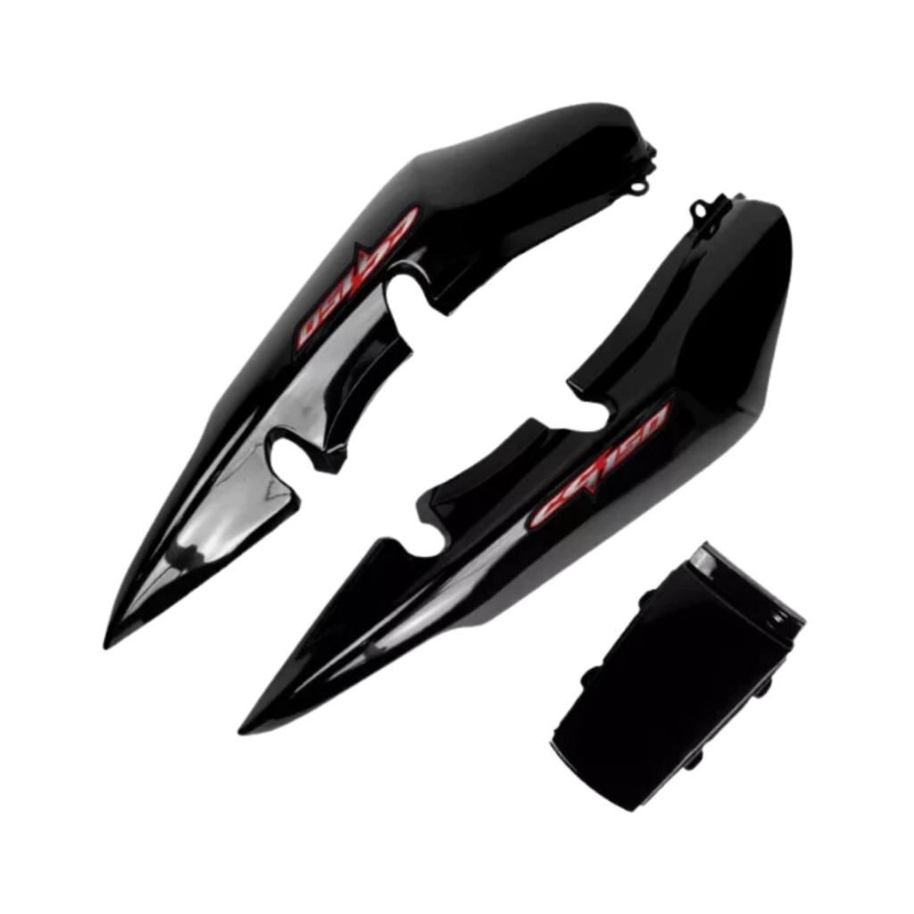 Rabeta Titan 150 Preto 2004 a 2008 Preta + Adesivos em Oferta na Shopee