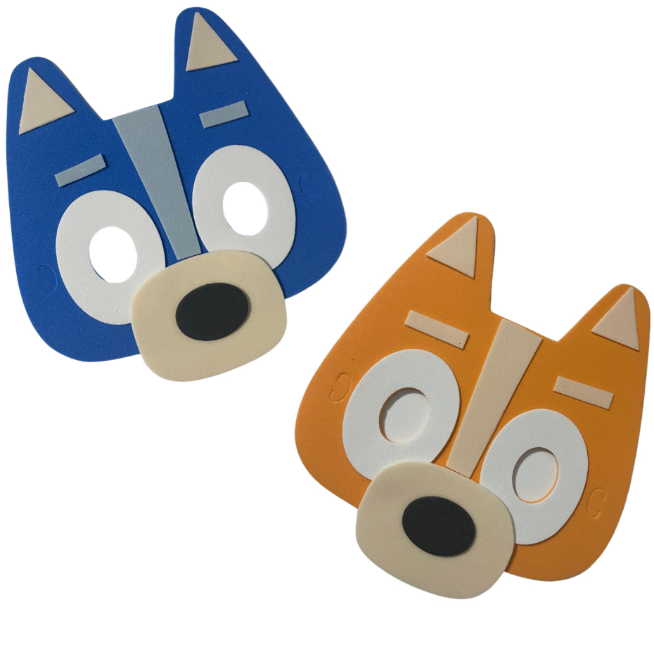 MASCARA BLUEY E BINGO 10 PEÇAS