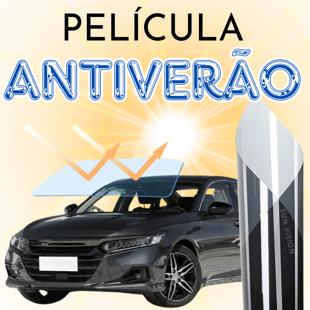 Película Insulfilm Nano Cerâmica Window Air Blue G70 ou G35 Para-brisa Com 1,0m X 1,50 e 1,0m x 2,5m