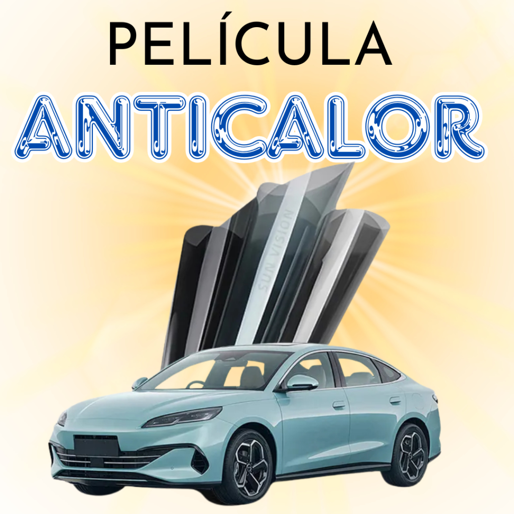 Película Insulfilm Térmica Air Window Blue Premium Nano Cerãmica Trasparência Anti Calor Performace