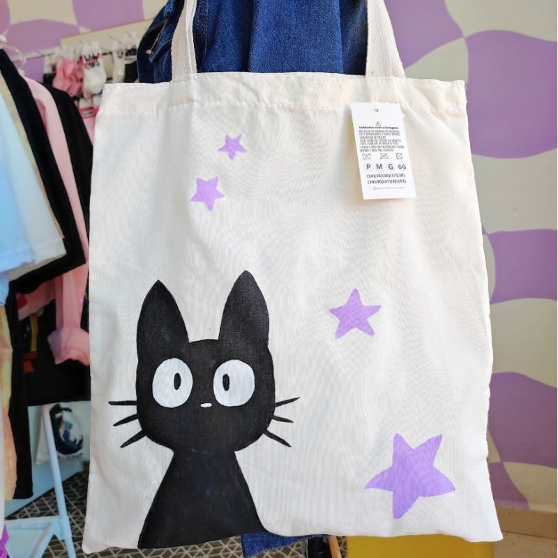 Bolsa Ecobag Sacola 40x35 Gato Jiji O serviços de entrega da Kiki
