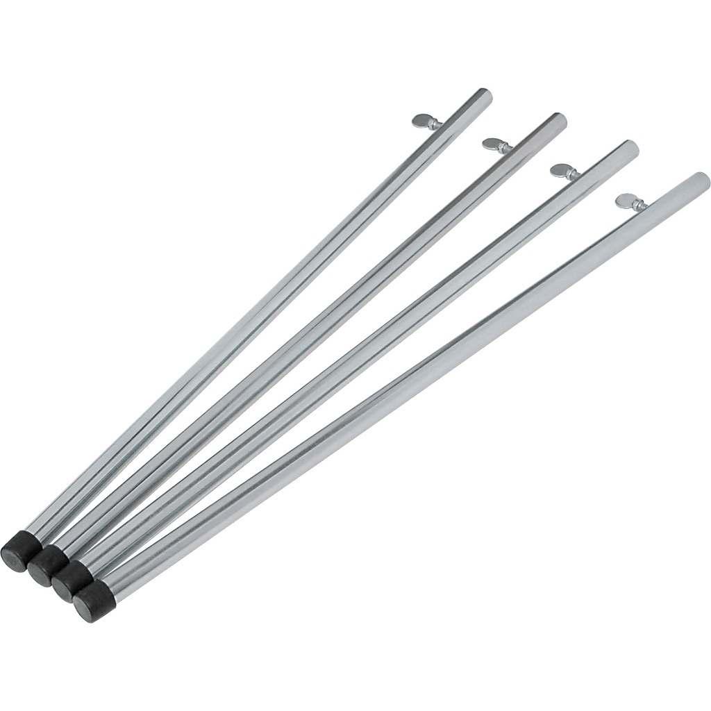 Pé De Emenda Para Fogareiro Cano Zincado Tripé 60cm Altura