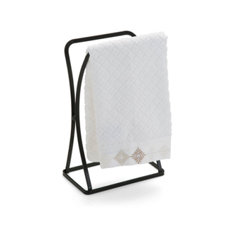 Porta Toalha Preto para Lavabo - Elegância e Praticidade em Seu Banheiro em Oferta na Shopee