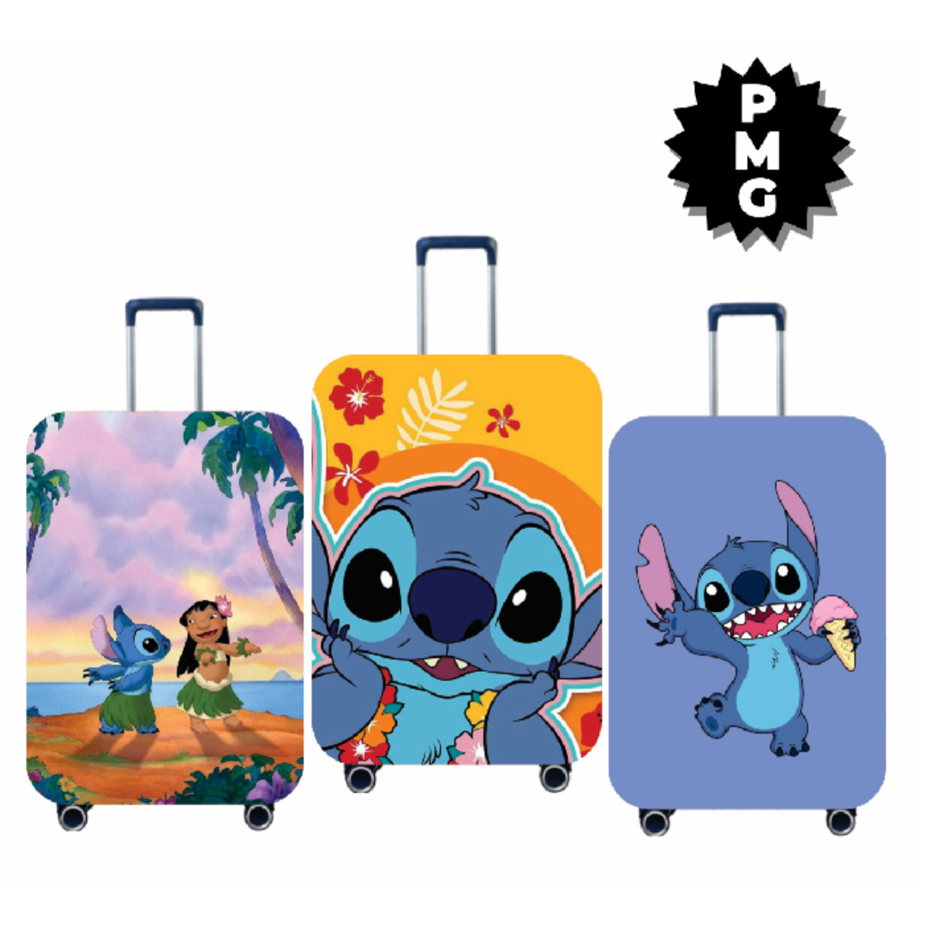 Capa de mala protetora diponivel P M e G diversas estampa Stitch