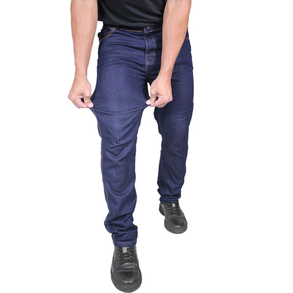 Calça Masculina Jeans Com Elastano Lycra Laicra Trabalho Serviço Direto da Fábrica Preço Promocional