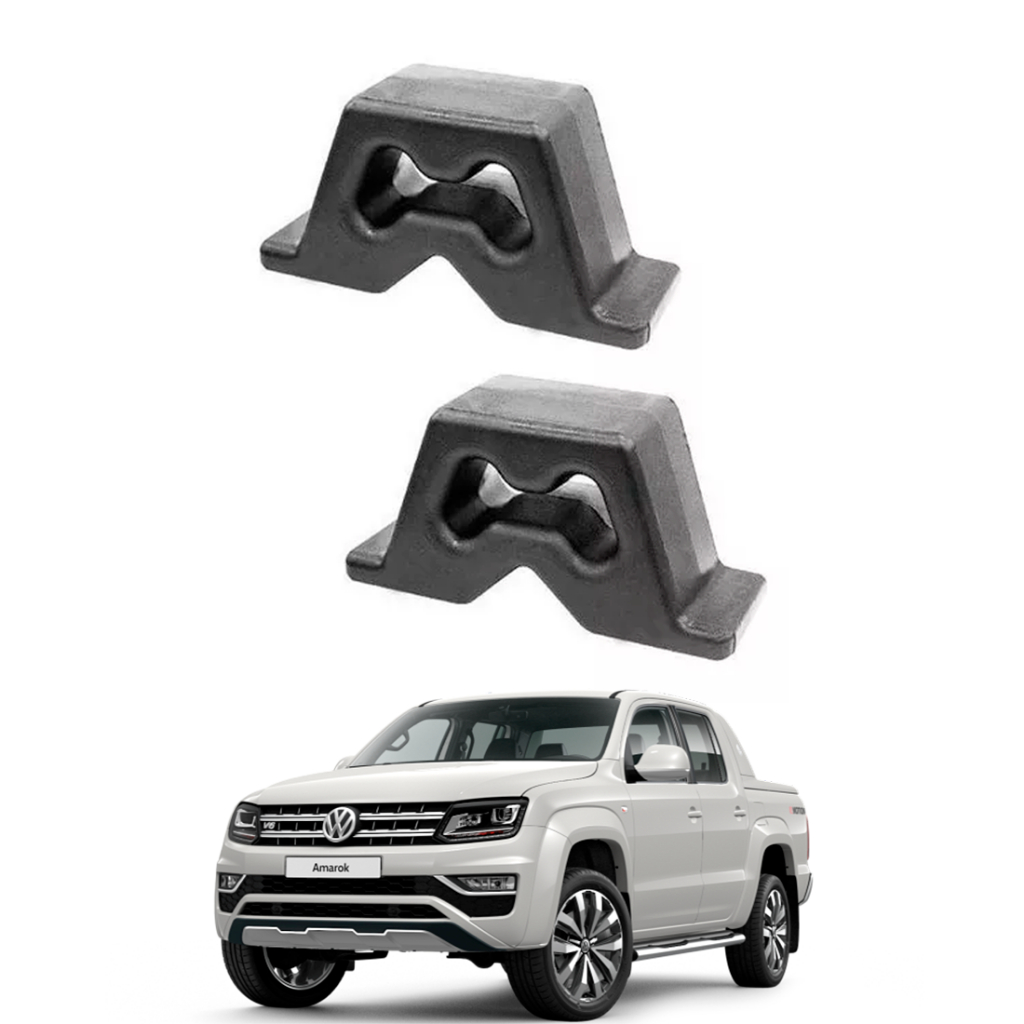 Par Batente Suspensão Eixo Traseira Volkwagem Amarok