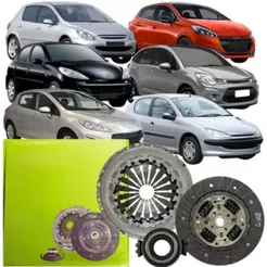 Kit Embreagem Completa Peugeot 206 207 208 307 308 Hoggar