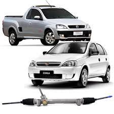 Caixa Direção Mecânica Chevrolet Novo Corsa Montana 2002 até 2012