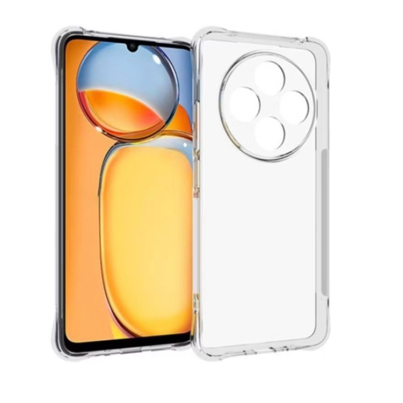 Kit 2X1 Xiaomi Redmi A4 5G- Película Frontal Ceramica 3D + Capa Transparente TPU Silicone