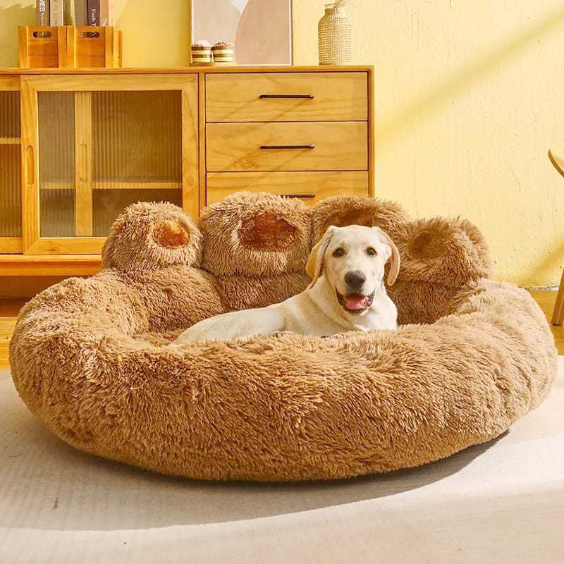 cama pata PET nuvem caminha para cães e gatos colchao antialérgico