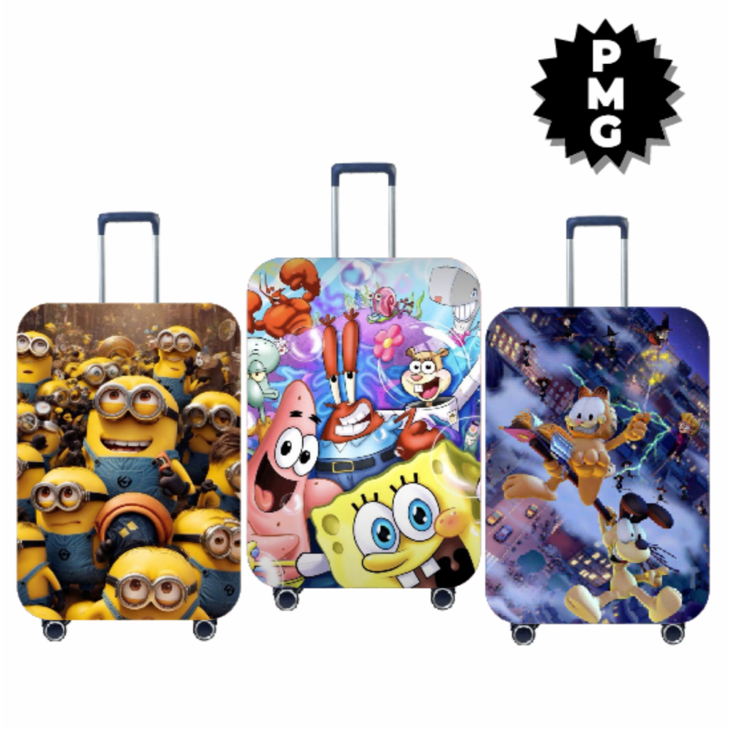 Capa de mala diponivel nos tamanhos P M e G diversas estampas