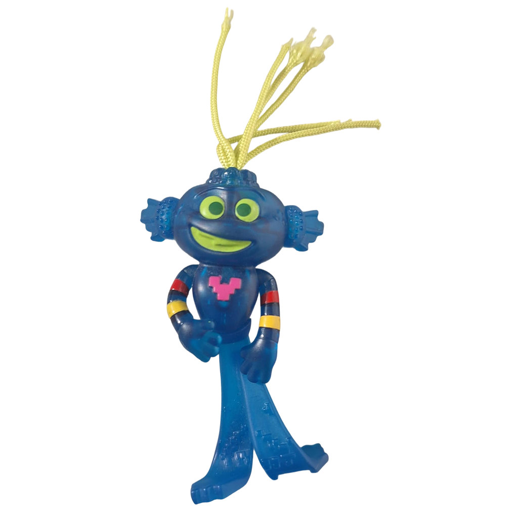 Boneco personagem Rei Trollex coleção Trolls Mc Donalds