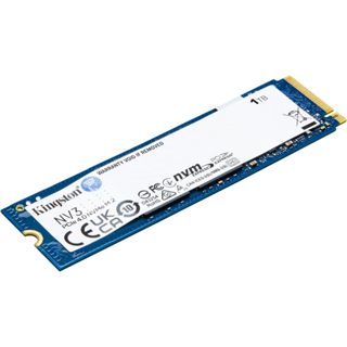SSD Kingston NV3 M.2 2280 NVMe SSD | PCIe 4.0 Gen 4x4 | Até 6000 MB/s em Oferta na Shopee