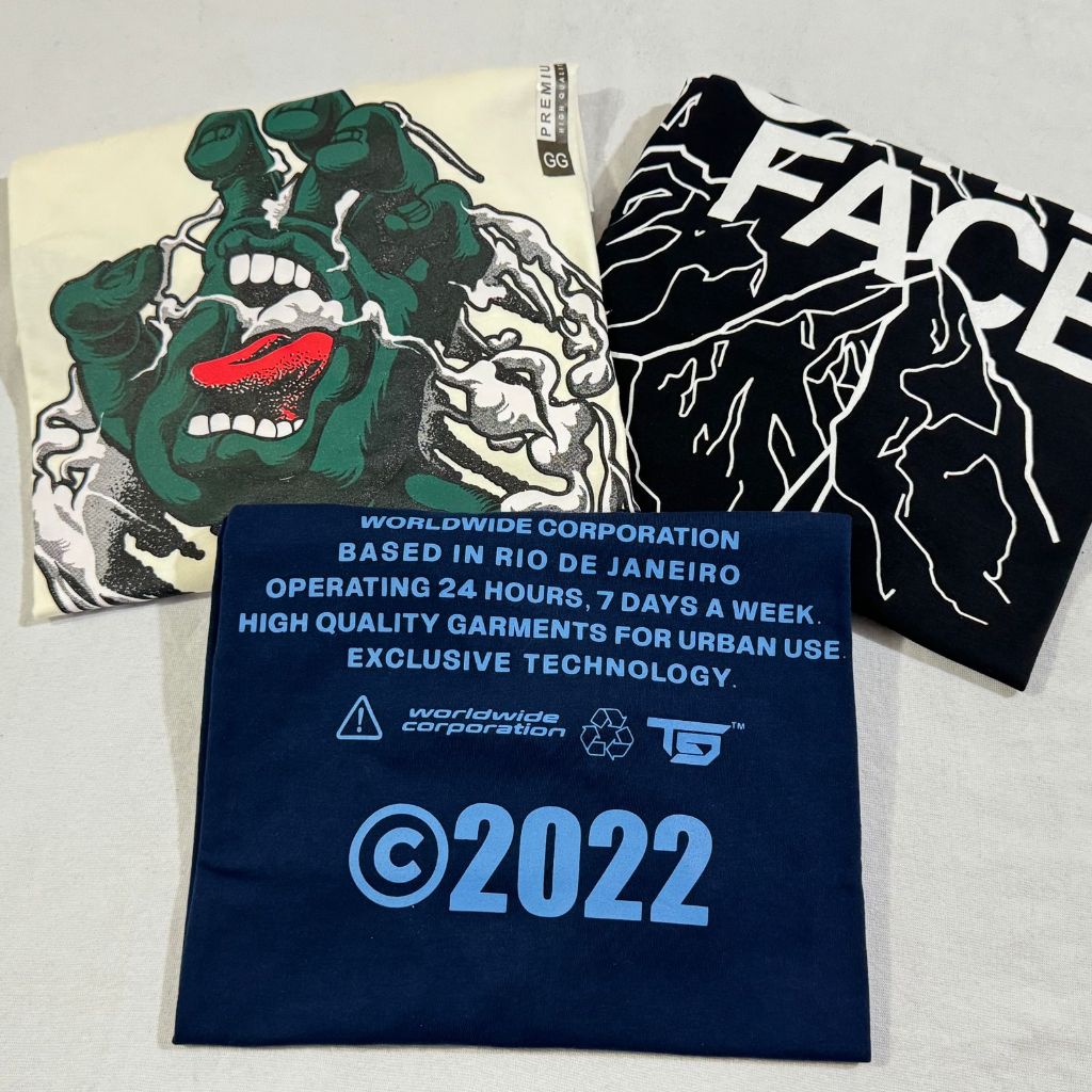 Camiseta Masculina - Diversas Estampas - 100% Algodão (Escolha a estampa no chat).