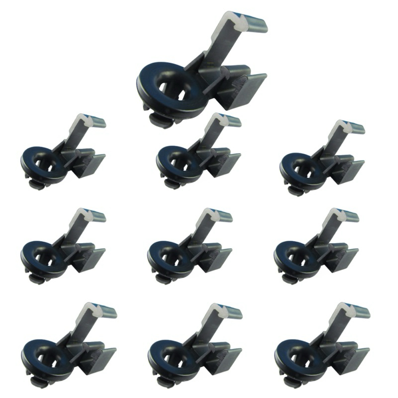 Kit de Grampo Haste Fechadura Agile,Corsa Ipanema 4,9 mm - Cod. Original - 93268888 / 90120387 / 901