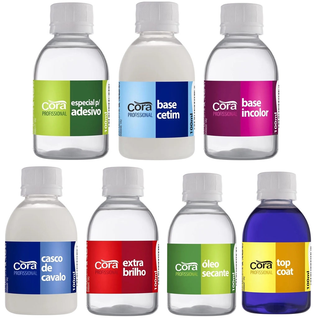 ESMALTE PROFISSIONAL CORA 100ML - ESCOLHA O SEU em Oferta na Shopee