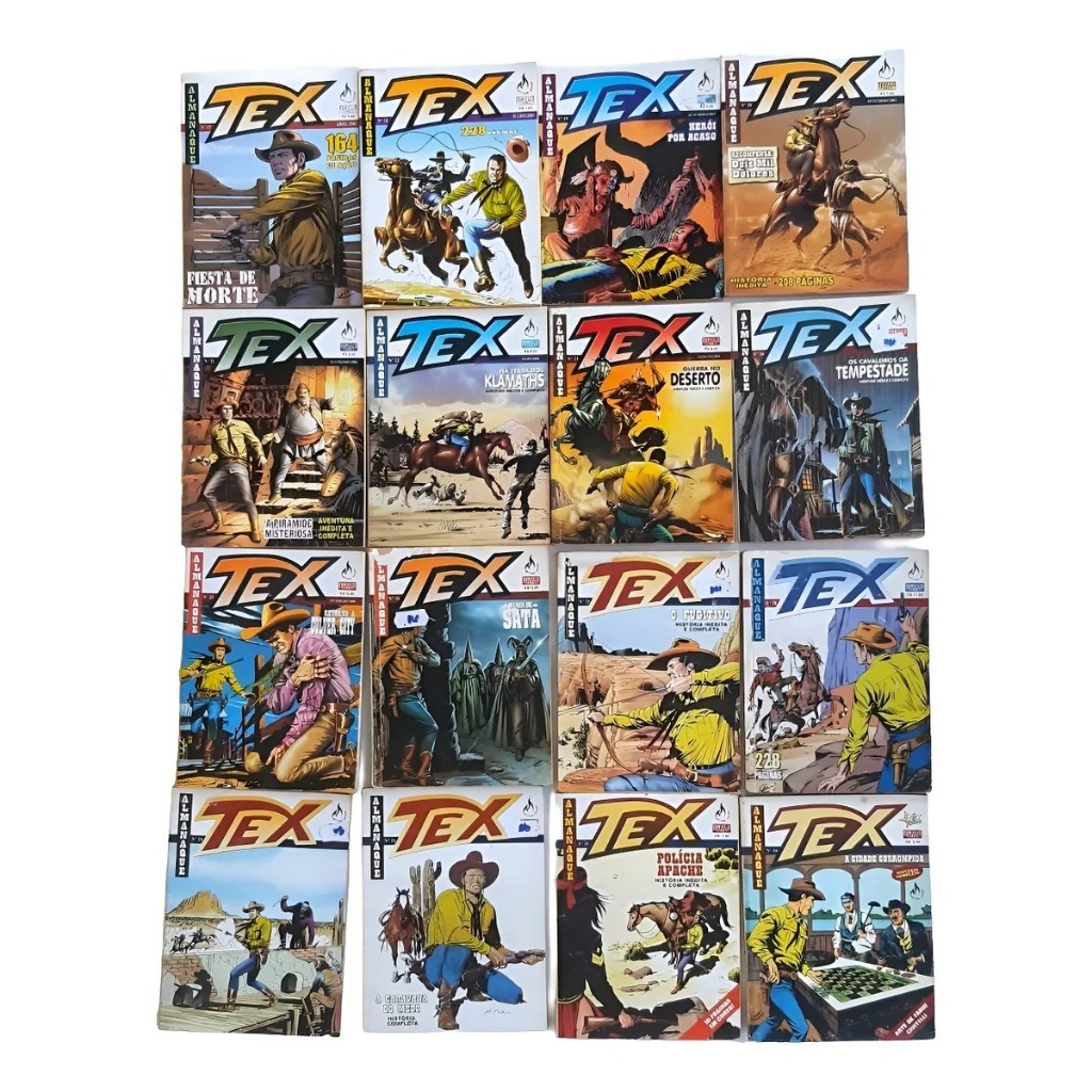 Almanaque Tex Com História Completa De Faroeste 36 Gibis Edição Especial, Editora Mythos,