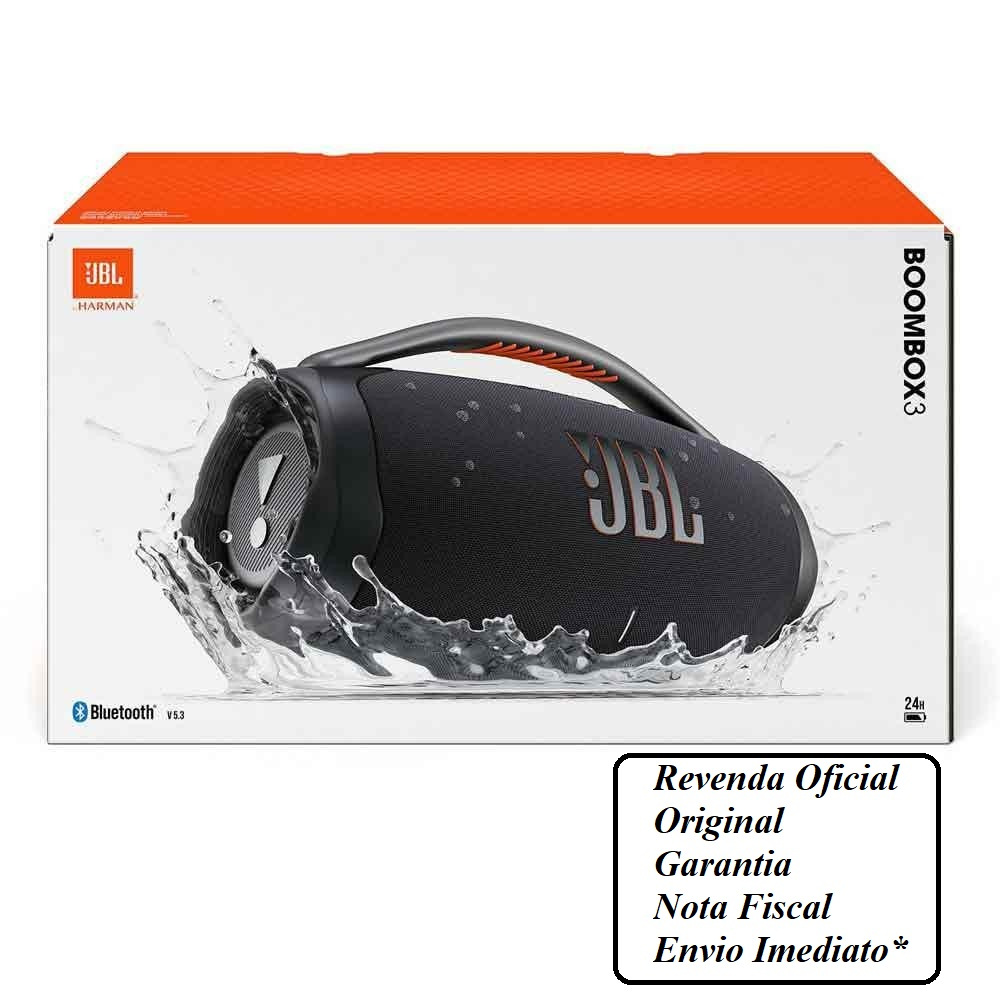 Caixa de Som Bluetooth JBL Boombox 3 À Prova D'Água 180w - Miniatura 6
