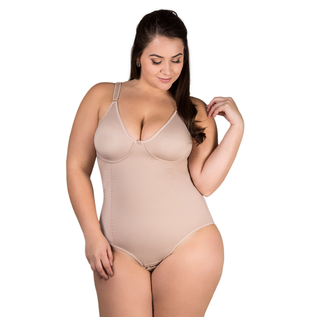 Body Modelador sem bojo Plus Size em Oferta na Shopee