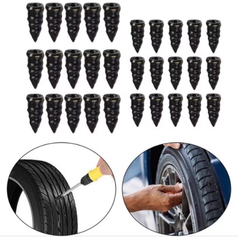 kit 10 parafusos macarrão para reparo rápido pneus carro moto caminhonete van,  remendo rápido em Oferta na Shopee