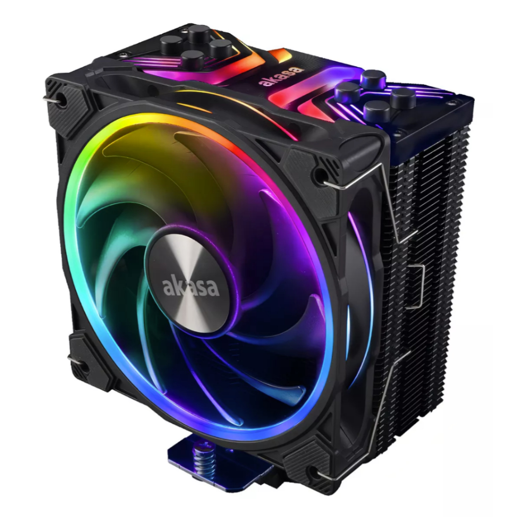Premium Cpu Cooler Akasa Soho H4 - Argb Pwm 120mm Tdp 185w