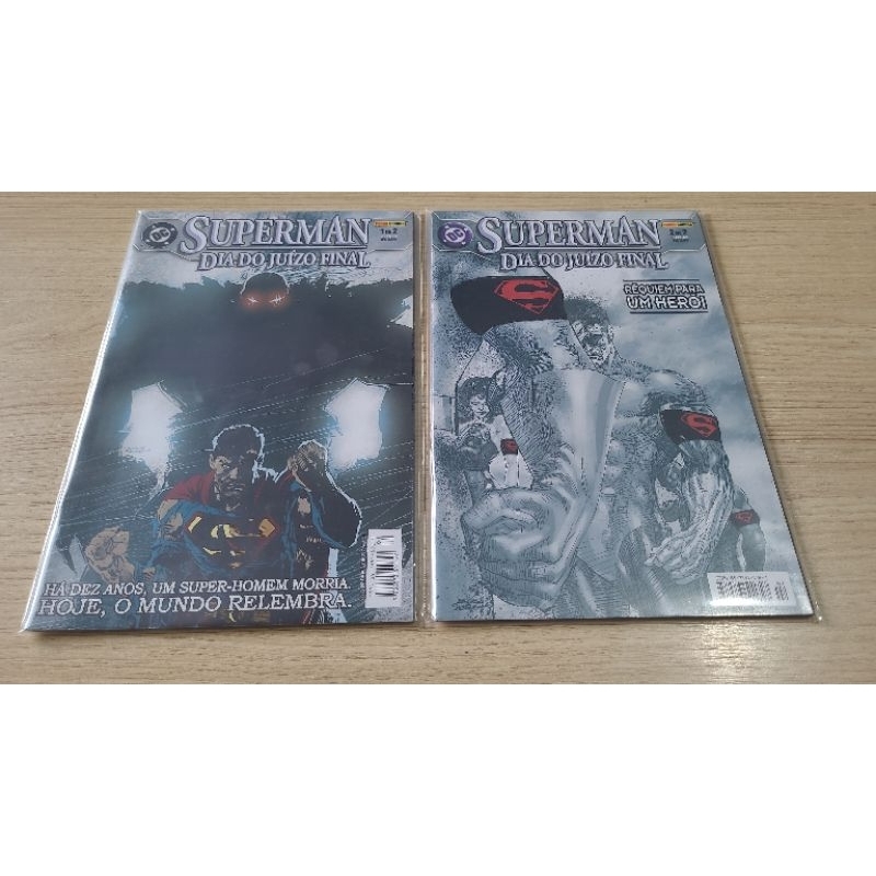 Superman : Dia do Juízo Final - Coleção Completa - Gibis DC Comics