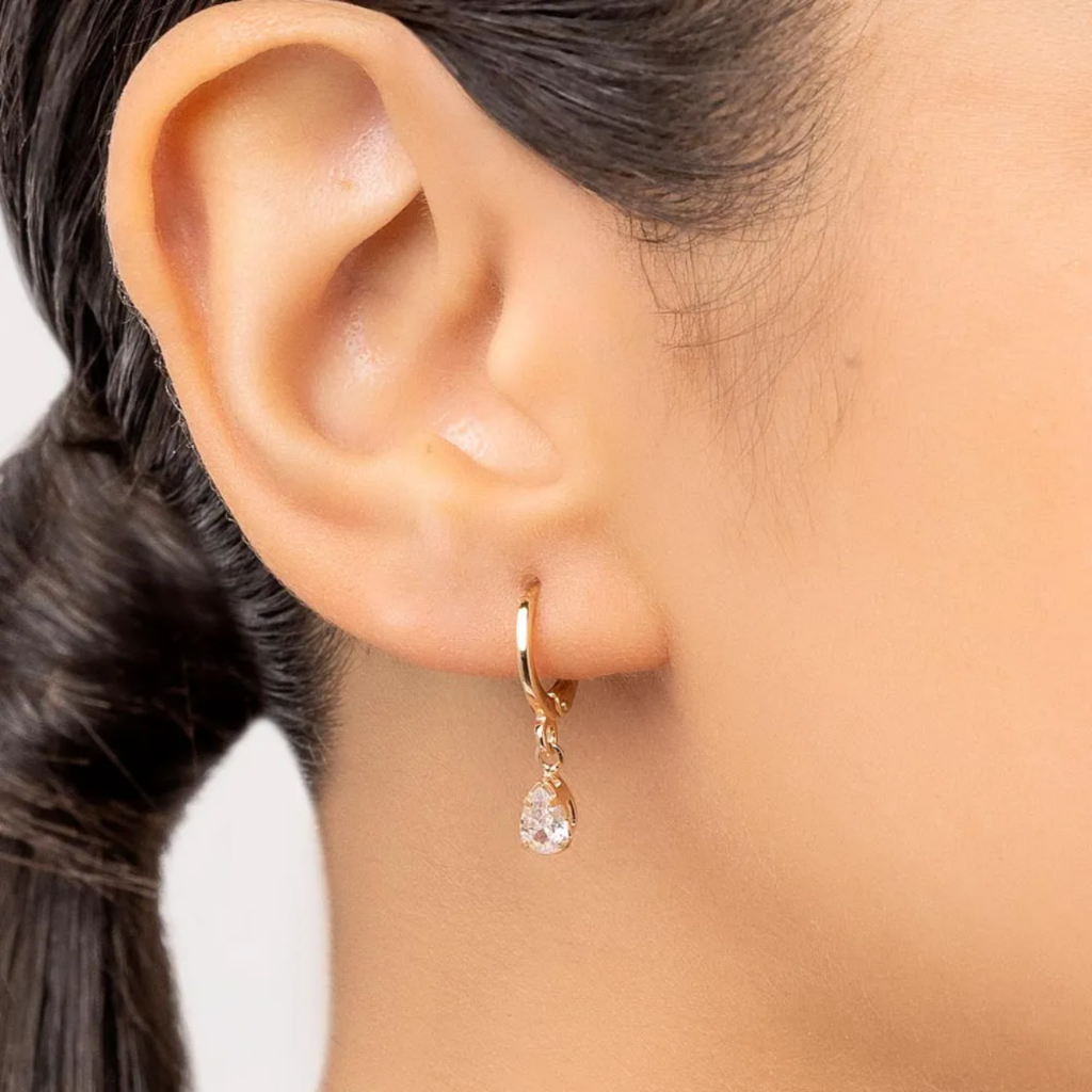 Argola 527237 Rommanel Presente Feminino Banhado Ouro 18k Dourada Hipoalergênica em Oferta na Shopee