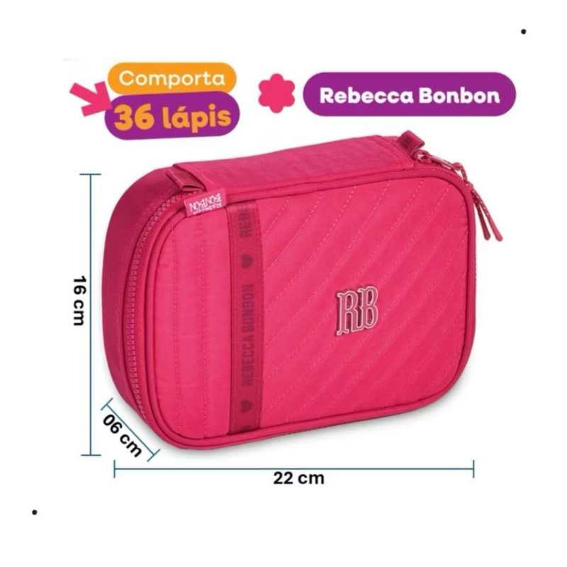 Estojo Box Rebecca Bonbon RB