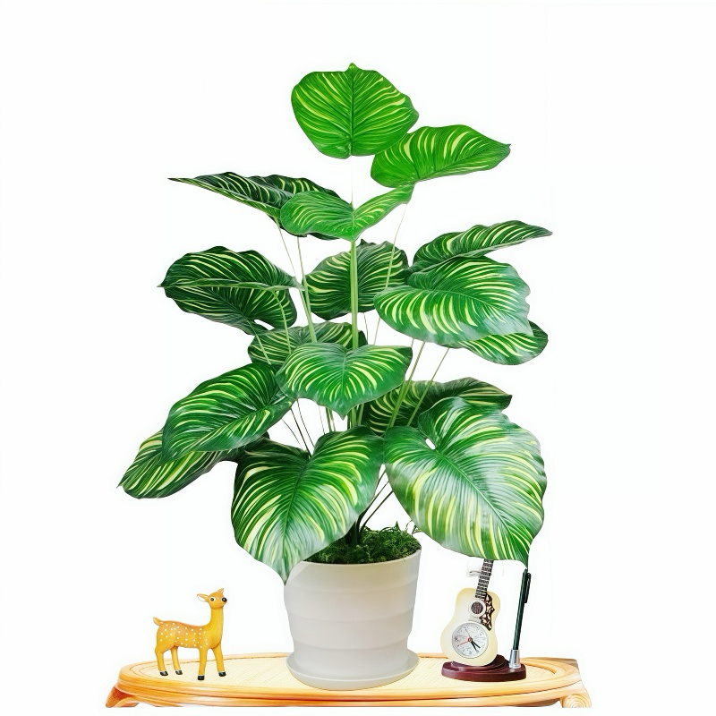 Árvore artificial para decoração de casa 70 cm 18Folhas