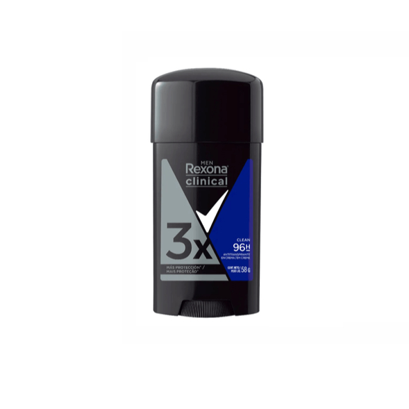 Desodorante Antitranspirante em Creme Rexona Clinical Masculino 96h.