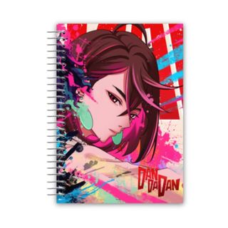 CADERNO UNIVERSITÁRIO DAN DA DAN ANIME PERSONALIZADO (  MATÉRIA 01 ) (  MATÉRIAS 10 ) (  MATÉRIAS 20 ) MATÉRIAS A4