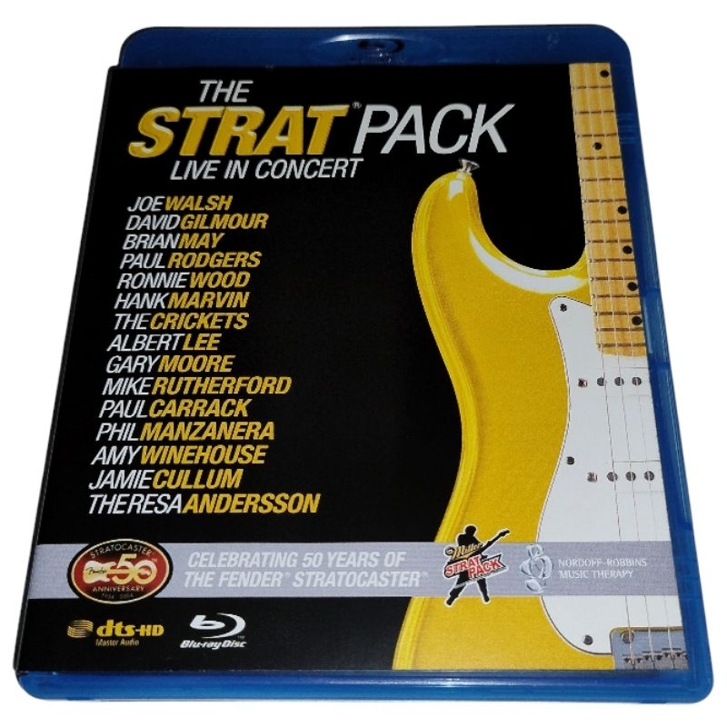 BLU-RAY The Strat Pack - Live In Concert (David Gilmour, Brian May, Gary Moore, Ronnie Wood, Joe Walsh, Paul Rogers)